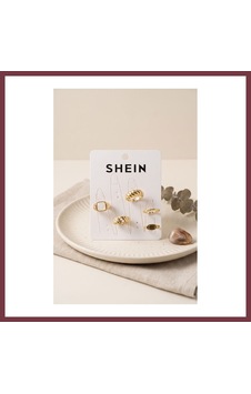 Storeşahin Gold Renk Pirinç Bohem Yüzük Kombini Byk4264 Shn0720 Storeşahin Gold Renk Pirinç Bohem Yüzük Kombini Byk4264 Shn0720