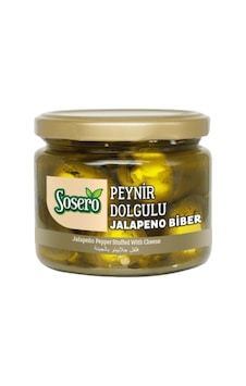 Sosero Peynir Dolgulu Jalapeno Biber 300 G Sosero Peynir Dolgulu Jalapeno Biber 300 G