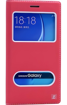 Galaxy Uyumlu J5 2016 Kılıf Dolce Kapaklı Kılıf 001