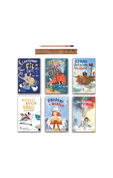 Timaş Çocuk Çantamdan Fil Çıktı - Uzaya Giden Tren - Şişedeki Mektup - Yeni Arkadaşım Mo Set 6 Kitap Timaş Çocuk Çantamdan Fil Çıktı - Uzaya Giden Tren - Şişedeki Mektup - Yeni Arkadaşım Mo Set 6 Kitap