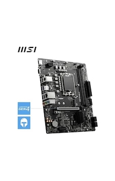 Msı Mb Pro H610m-e Soket 1700 Ddr5 5600mhz Oc Hdmı Vga M.2 Usb3.2 1x 1g Lan Matx Msı Mb Pro H610m-e Soket 1700 Ddr5 5600mhz Oc Hdmı Vga M.2 Usb3.2 1x 1g Lan Matx