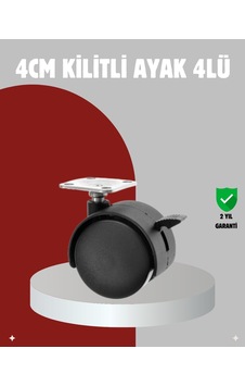 Mobilya İçin Kilitli 4 Cm Tekerlek Ayak Seti Cmayak-3-93da2 Diğer Mobilya İçin Kilitli 4 Cm Tekerlek Ayak Seti Cmayak-3-93da2 Diğer