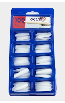 Ocean Takma Tırnak 100 Adet-beyaz N145 Ocean Takma Tırnak 100 Adet-beyaz N145