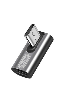 Go Des GD-CT039 Lightning to Type-C Çevirici Adaptör Kompakt Tasarım Siyah GODES-CT039