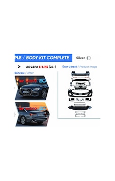 Audi A6 2019-2024 Tampon Seti Komple Ön Arka Oem Silver 4k0807065 Wisco Audi A6 2019-2024 Tampon Seti Komple Ön Arka Oem Silver 4k0807065 Wisco