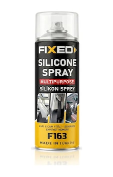 Fixed F163 Silikon Sprey 400 Ml - Trim Aksesuar Amortisör Gıcırtı Önleyici Su İtici Ve Yağlayıcı Bakım Spreyi Fixed F163 Silikon Sprey 400 Ml - Trim Aksesuar Amortisör Gıcırtı Önleyici Su İtici Ve Yağlayıcı Bakım Spreyi