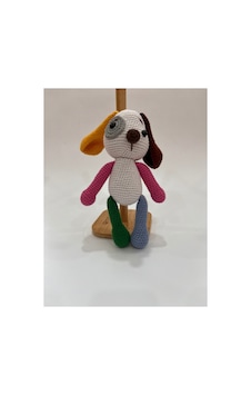 El Yapımı Amigurumi Köpek Oyuncak Renkli Kulak Örgü Bebek & Çocuk Hediyesi 21cm Kahve Kulak Pembe El Yapımı Amigurumi Köpek Oyuncak Renkli Kulak Örgü Bebek & Çocuk Hediyesi 21cm Kahve Kulak Pembe