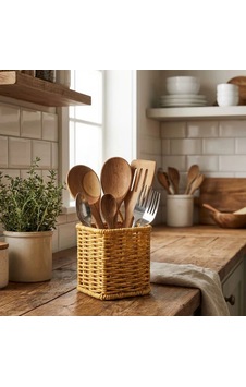 Ergonomik Çok Amaçlı Askılı Plastik Rattan Mutfak Organizatörü Ergonomik Çok Amaçlı Askılı Plastik Rattan Mutfak Organizatörü