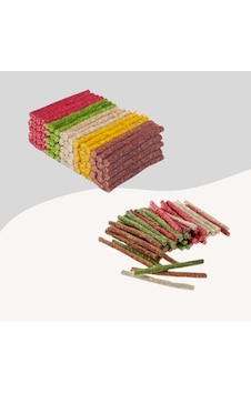 Köpekler İçin Renkli Munchy Çubuk Diş Sağlığı Ödülü 250gr Köpekler İçin Renkli Munchy Çubuk Diş Sağlığı Ödülü 250gr