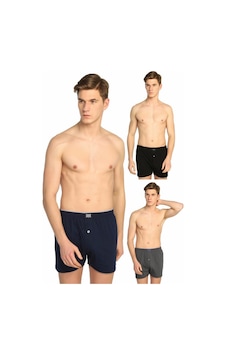 Hepsine Rakip Tutku Erkek Penye Düğmeli Boxer 6'lı Paket Pamuklu Rahat Kesim 0117 KARIŞIK Hepsine Rakip Tutku Erkek Penye Düğmeli Boxer 6'lı Paket Pamuklu Rahat Kesim 0117 KARIŞIK