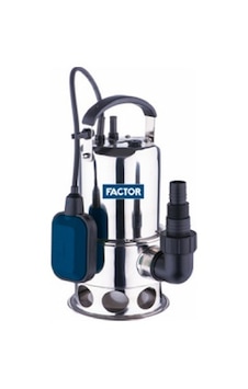 Factor Cd900p Paslanmaz Gövdeli Temiz Su Drenaj Dalgıç Pompası 900 Watt Factor Cd900p Paslanmaz Gövdeli Temiz Su Drenaj Dalgıç Pompası 900 Watt