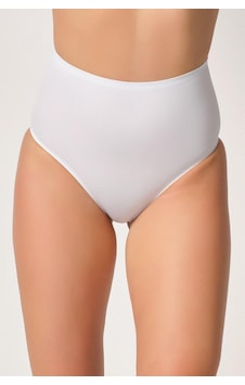 Yapıştırma Yüksek Bel Lazer Slip Beyaz Kompedan Mı 2801-beyaz Beyaz Yapıştırma Yüksek Bel Lazer Slip Beyaz Kompedan Mı 2801-beyaz Beyaz