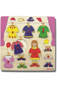 Giysi Değiştirme Puzzle 30x30 Cm
