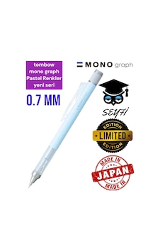 Tombow Mono Graph Pastel Renkli Uçlu Kalem, 0.7 Mm, Buz Mavisi Tombow Mono Graph Pastel Renkli Uçlu Kalem, 0.7 Mm, Buz Mavisi