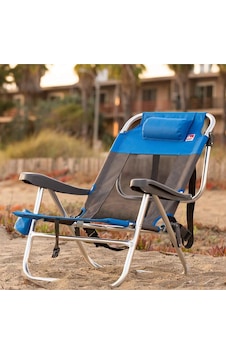 Beach Star Light Alüminyum 5 Kademeli, Tam Yatar Pozisyon, Plaj Şezlong Sandalye Mavi Beach Star Light Alüminyum 5 Kademeli, Tam Yatar Pozisyon, Plaj Şezlong Sandalye Mavi