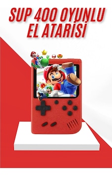 Nostalji Oylu Mini Atari Gamebox 400 Oylu El Atarisi