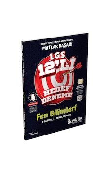 8.Sınıf LGS Fen Bilimleri 12'li Hedef Deneme- Muba Yayınları 8.Sınıf LGS Fen Bilimleri 12'li Hedef Deneme- Muba Yayınları