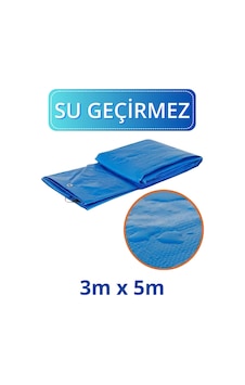 Evkar -mavi 3x5m- Su Geçirmez Pullu Çadır Branda Tente Yağmurluk Gölgelik 3x5m Evkar -mavi 3x5m- Su Geçirmez Pullu Çadır Branda Tente Yağmurluk Gölgelik 3x5m