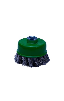 Çanak Fırça Burmalı Paslanmaz Telli M14 Vidalı 75mm 5 Adet Çanak Fırça Burmalı Paslanmaz Telli M14 Vidalı 75mm 5 Adet