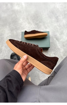 Flaw Süet Bağcıklı Sneaker Kahverengi-28320 Kahverengi Flaw Süet Bağcıklı Sneaker Kahverengi-28320 Kahverengi
