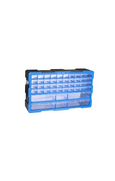 Tekreyonda Süper Bag Monoblok Yatay 46 Çekmeceli Organizer Tekreyonda Süper Bag Monoblok Yatay 46 Çekmeceli Organizer