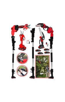 Wacker Alman 1800 Vf 4 Adet Akülü Dal Budama+bağ Makası 2.7 Metre