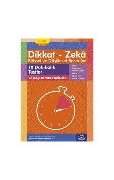 Dikkat Ve Zeka Akademisi 10 Dakikalık Testler 3.kitap, 203 Etkinlik / Dikkat Zekâ & Bilişsel Ve Düşünsel Beceriler - Alison Primrose Dikkat Ve Zeka Akademisi 10 Dakikalık Testler 3.kitap, 203 Etkinlik / Dikkat Zekâ & Bilişsel Ve Düşünsel Beceriler - Alison Primrose