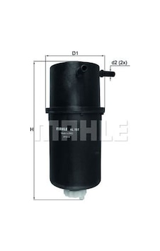KNECHT KL787 Mazot Filtresi Amarok 10- 2.0 TDI 2.0 Tsı 2.0 BıTDI