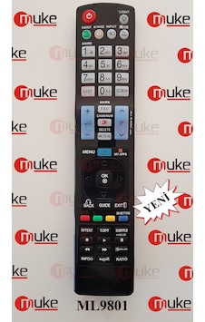 LG Uyumlu LED LCD KUMANDASI IŞIKLI LG Uyumlu LED LCD KUMANDASI IŞIKLI