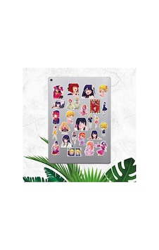 Oshi No Ko Sticker Seti Laptop Ajanda Notebook Tablet Telefon Defter Etiket Bullet Journal Diğer