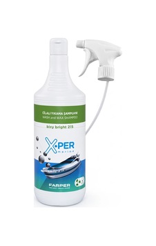 X-per Marine - Cila İçeren Yıkama Şampuanı Bixy Bright 215 1 L : Wax Korumasını Sıyırmayan, Cila Etkili Profesyonel Tekne Şampuanı