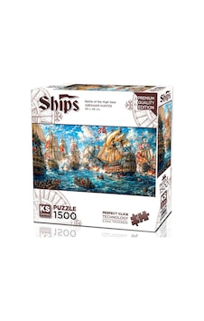 Ks Games 1500 Parça Açık Denizler Savaş Puzzle Battle Of The High Seas Panoramik - 17005 Ks Games 1500 Parça Açık Denizler Savaş Puzzle Battle Of The High Seas Panoramik - 17005