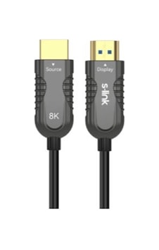 S-link Sl-hm8k030 Hdmı To Hdmı 30m V2.1 8k60 Hz 4k 120hz Fiber Kablo S-link Sl-hm8k030 Hdmı To Hdmı 30m V2.1 8k60 Hz 4k 120hz Fiber Kablo