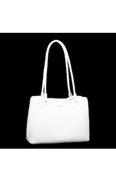 Nas Bag Kadın Sade Şık Zamansız Omuz Çantası 32x22 Cm Beyaz Nas Bag Kadın Sade Şık Zamansız Omuz Çantası 32x22 Cm Beyaz