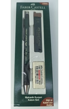 Faber Grip 1345 Yeşil 0.5mm Kalem-silgi-uç Yeşil Faber Grip 1345 Yeşil 0.5mm Kalem-silgi-uç Yeşil