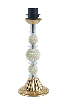 Incili Abajur Ayağı Gold Model