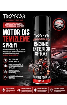 Troycar Motor Temizleme Sprey 500 Ml Troycar Motor Temizleme Sprey 500 Ml