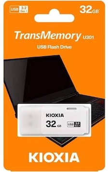 Kıoxıa 32gb U301w Usb 3.2 Gen 1 Flash Bellek Beyaz Tek Ebat Kıoxıa 32gb U301w Usb 3.2 Gen 1 Flash Bellek Beyaz Tek Ebat