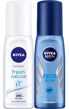 Nivea 2'li Pump Sprey (Fresh Kadın & Fresh Erkek)