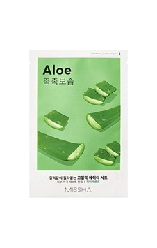 Mıssha Aloe Vera Özlü Esnek Görünüm Sunan Yoğun Nemlendirici Yaprak Maske