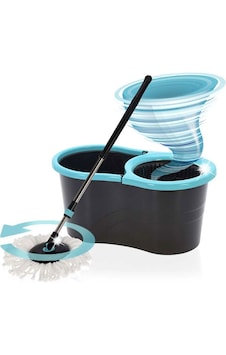 Umbex Plus- Smart Black Döner Başlıklı Mop Kovalı Temızlık Seti Şık Tasarım Umbex Plus- Smart Black Döner Başlıklı Mop Kovalı Temızlık Seti Şık Tasarım