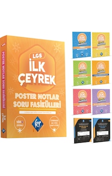 LGS İlk Çeyrek Poster Notlar Soru Fasikülleri (1. Çeyrek) Kr Akademi LGS İlk Çeyrek Poster Notlar Soru Fasikülleri (1. Çeyrek) Kr Akademi
