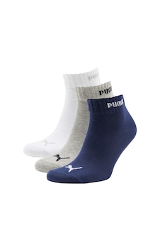 Puma Quarter Çorap 3'lü Paket 887498 05 Navy Puma Quarter Çorap 3'lü Paket 887498 05 Navy