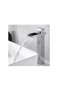 Rena Design Krom Çanak Lavabo Bataryası Havza Model Uzun/yüksek Lavabo Musluğu Çift Girişli Armatür Rena Design Krom Çanak Lavabo Bataryası Havza Model Uzun/yüksek Lavabo Musluğu Çift Girişli Armatür