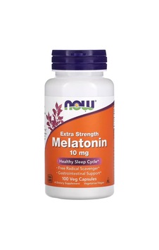 Now Foods Extra Mela/tonin 10 Mg, 100 Veg Caps Now Foods Extra Mela/tonin 10 Mg, 100 Veg Caps