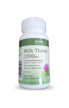 Gnc Herbal Plus Milk Thistle 1300 Mg 30 Tablet Gnc Herbal Plus Milk Thistle 1300 Mg 30 Tablet