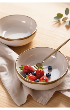 Keramika Straw Kera Salata Kasesi 18 Cm 2 Adet
