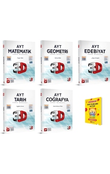 Ayt Matematik Geometri Edebiyat Tarih Ve Coğrafya Soru Bankası 5li Eşit Ağırlık Set Ayt Matematik Geometri Edebiyat Tarih Ve Coğrafya Soru Bankası 5li Eşit Ağırlık Set
