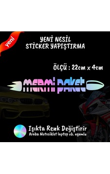 Mermi Paket 2 Adet Hologram Sticker - Modifiye Etiket Yazı Mermi Paket 2 Adet Hologram Sticker - Modifiye Etiket Yazı
