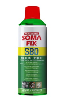 Somafix S80 Çok Amaçlı Yağlayıcı Gevşetici Aerosol Sprey 400 ML